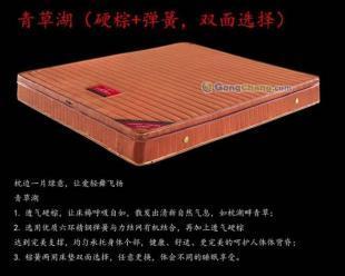 供应广州床垫厂家生产台湾友情床垫弹簧加棕床垫
